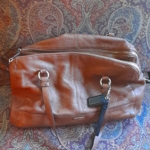 Vintage Coach brown leather purse